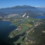 Foto aerea della Riserva del Fondo Toce - Foto Studio Pessina